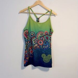 Disney Parks yoga top, multicolour, size L